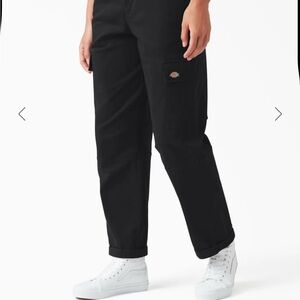 TWO Dickies Women Cargo Pants BLACK & OLIVE SIZE 29